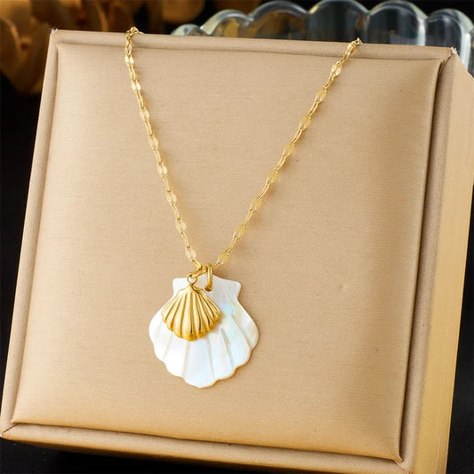 18K Gold Plated Premium Stainless Steel Charm Necklace