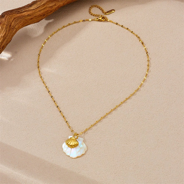 18K Gold Plated Premium Stainless Steel Charm Necklace