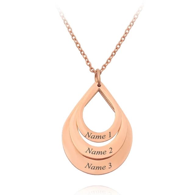 Personalized Layered Name Necklace – Custom & Ready Made