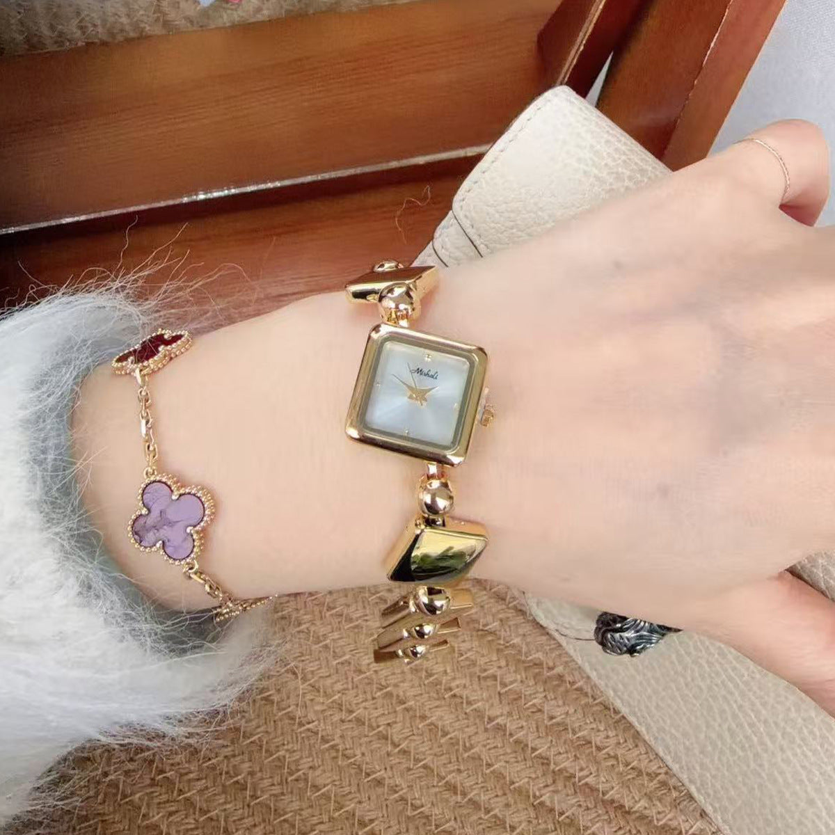 Mishali 25117 Luxury Jewelry Bracelet Watch for Women