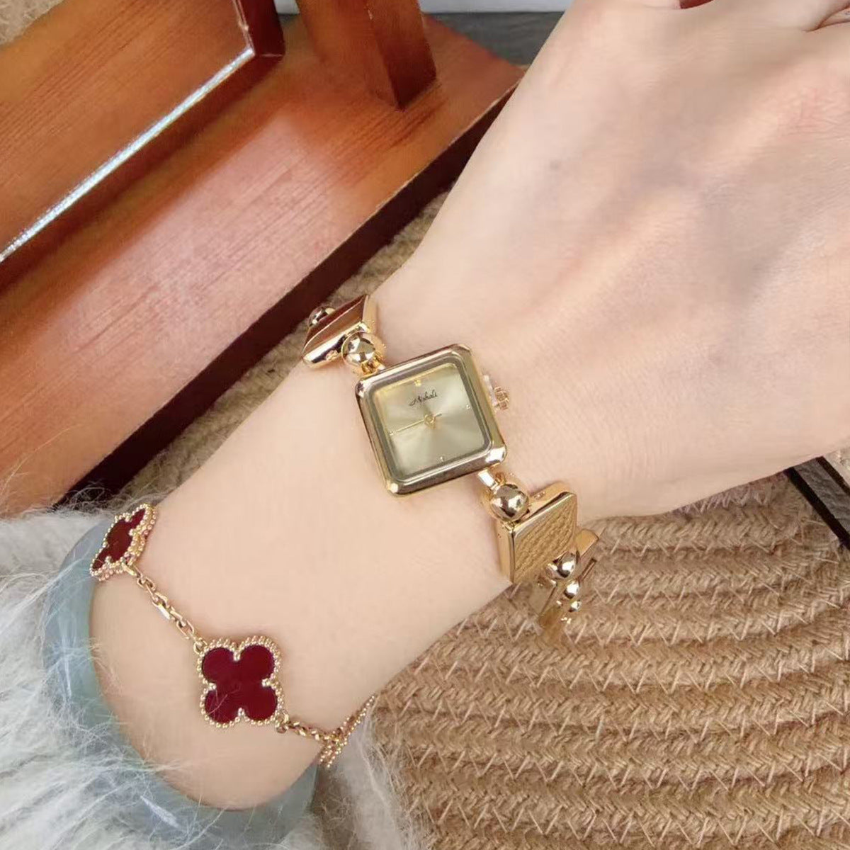 Mishali 25117 Luxury Jewelry Bracelet Watch for Women