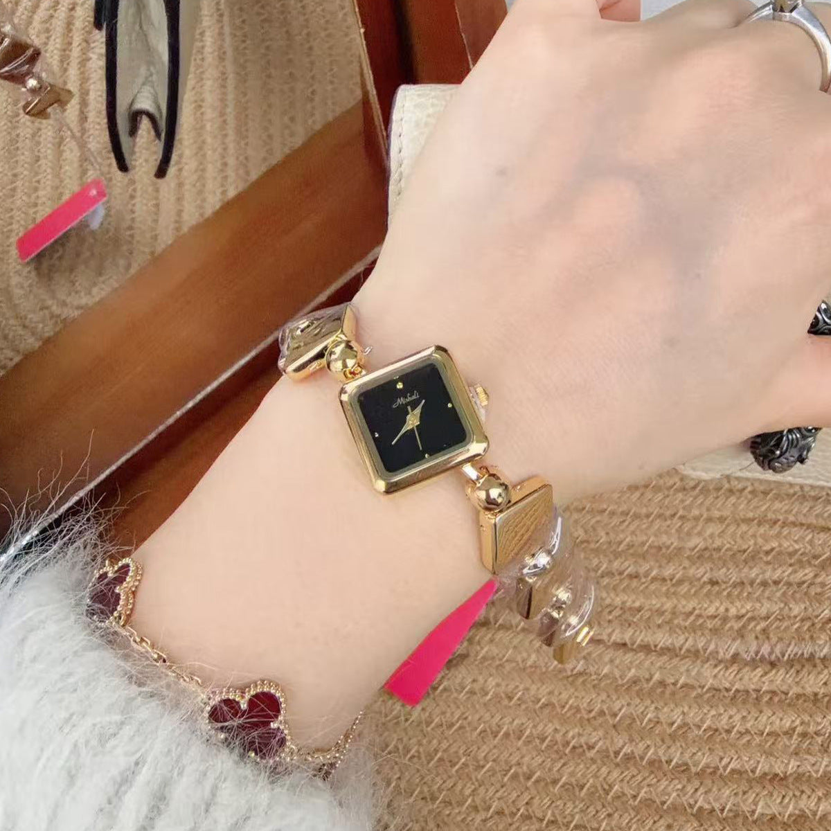 Mishali 25117 Luxury Jewelry Bracelet Watch for Women