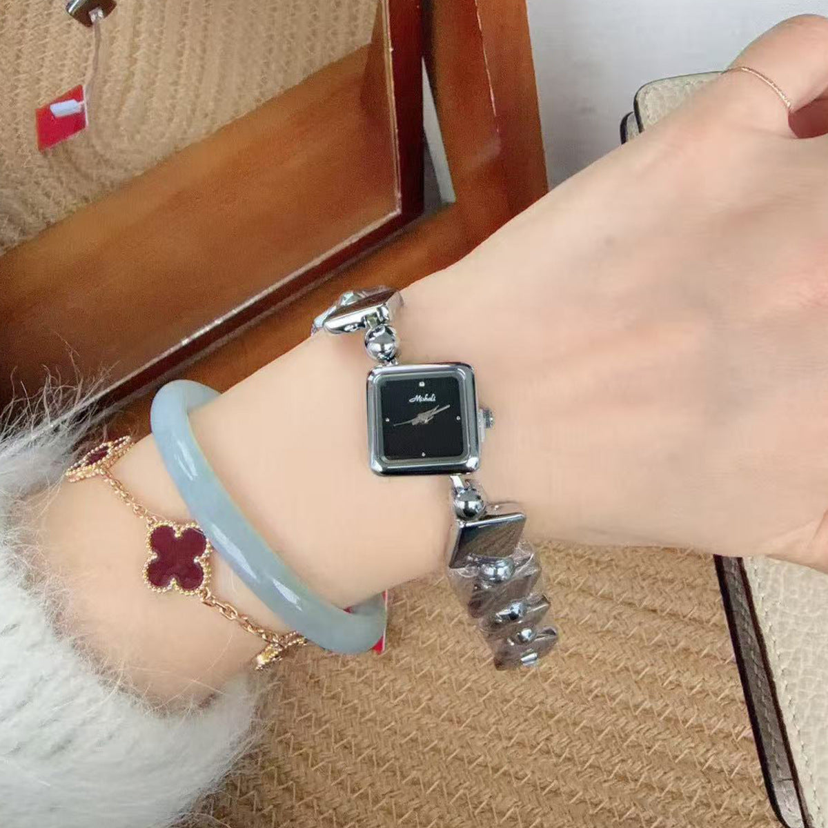 Mishali 25117 Luxury Jewelry Bracelet Watch for Women