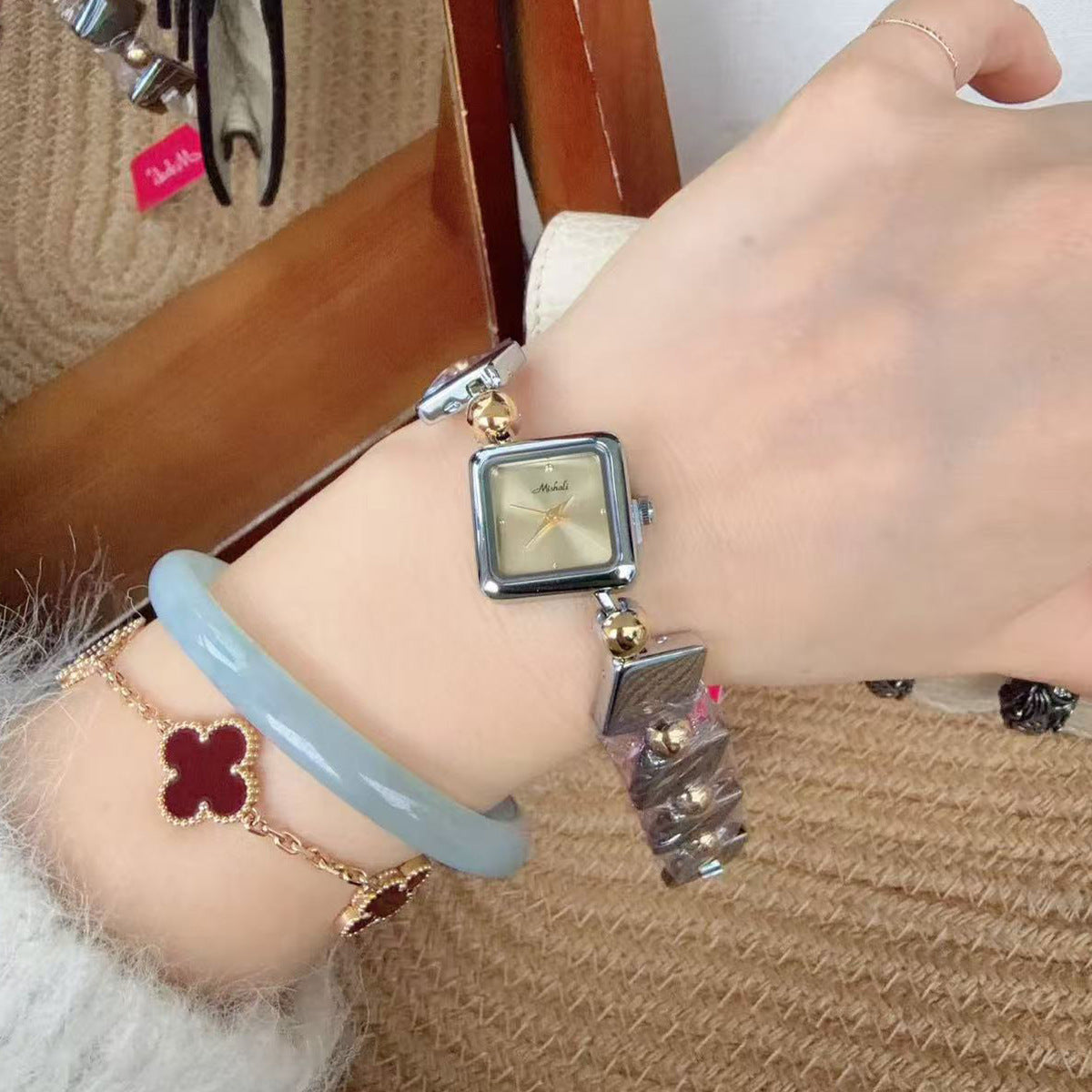 Mishali 25117 Luxury Jewelry Bracelet Watch for Women