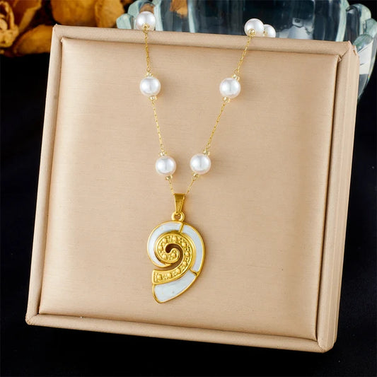 18K Gold Plated Premium Stainless Steel Charm Necklace