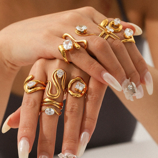 Premium Stainless Steel Finger Ring